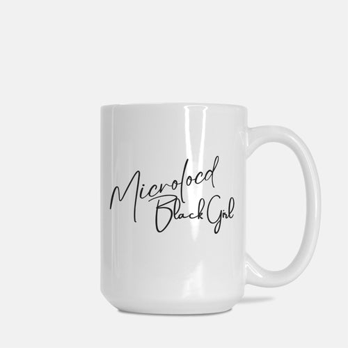 Microlocd Black Girl Mug